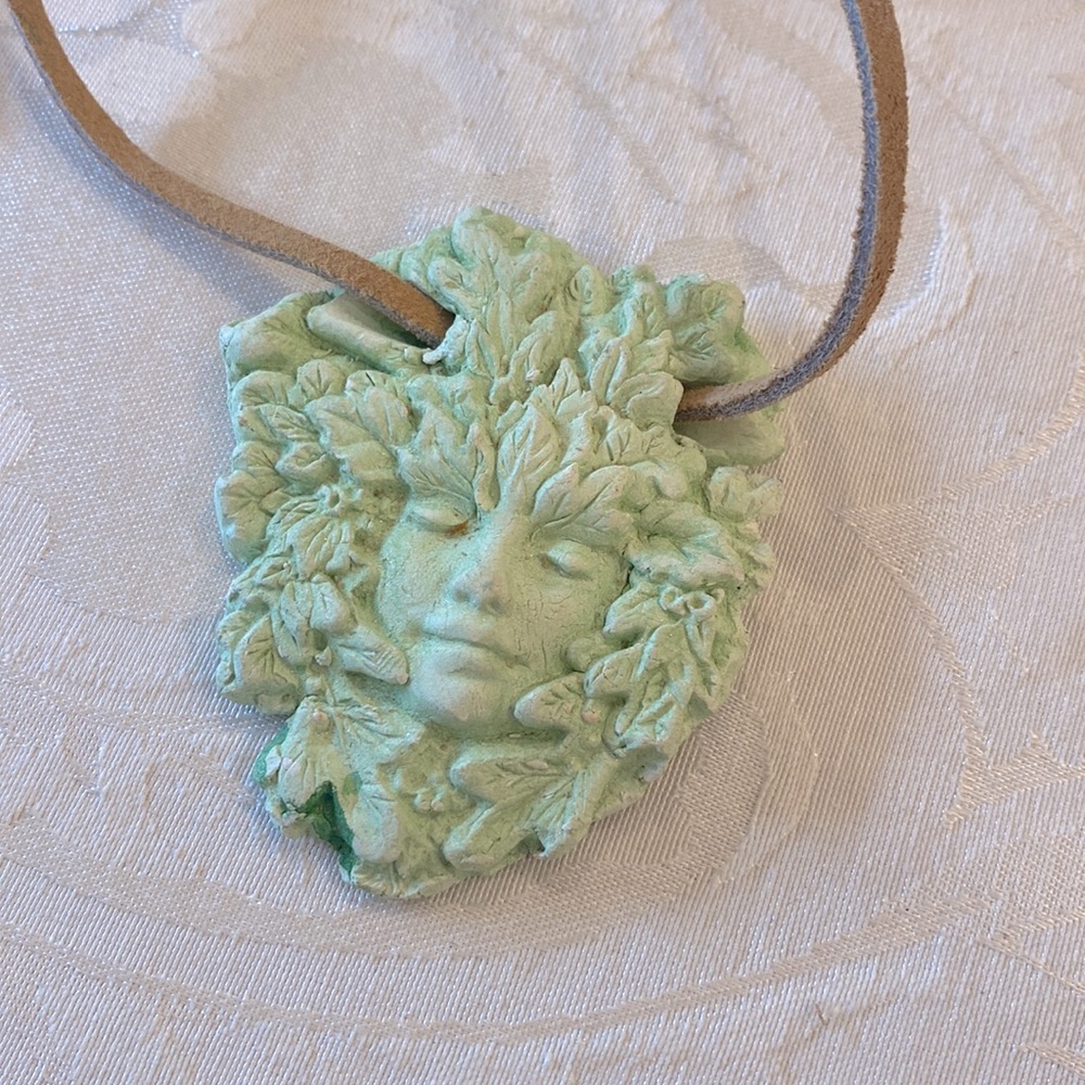 Handmade Earth Goddess Pendant